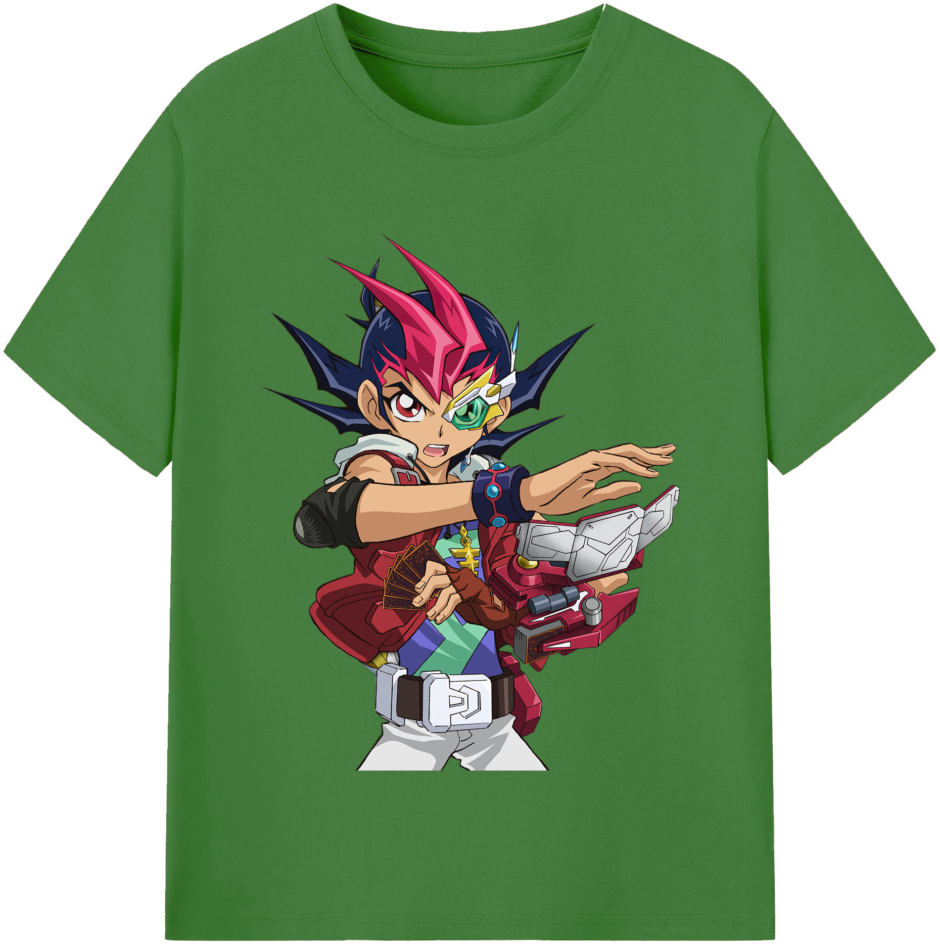 （画像用） 遊☆戯☆王 Yu-Gi-Oh! レディースカジュアルプリントTシャツ（綿100％）